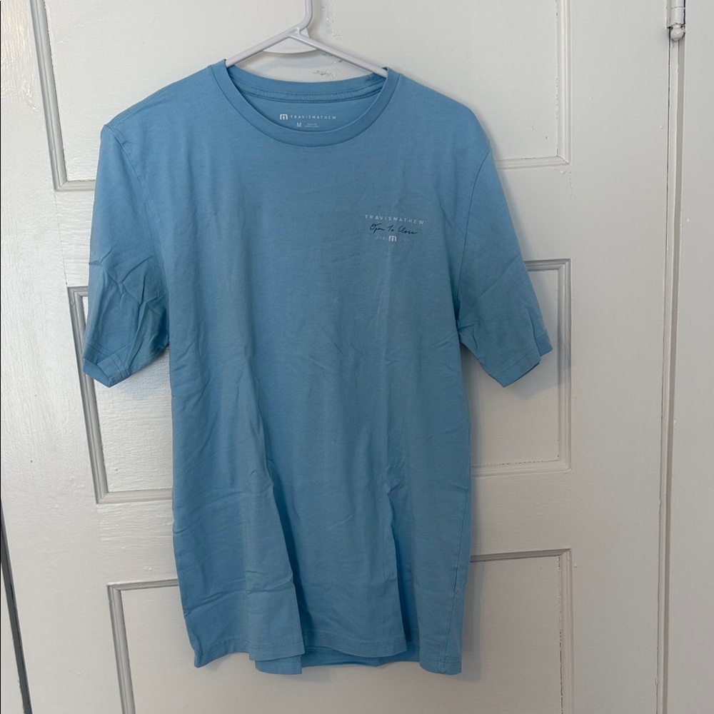 Travis Mathew Light Blue Short Sleeve Tee